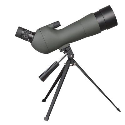 20-60x Zoom Spotting Scope 60mm Monocular Birdwatching Telescope Tripod with Bag