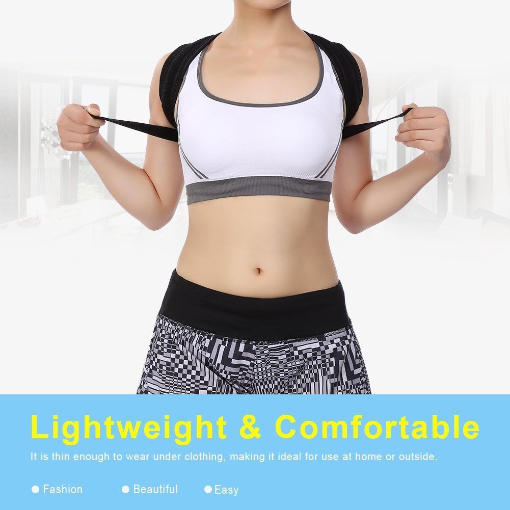 Yosoo Posture Corrector Brace Upper Back Neck Shoulder Support