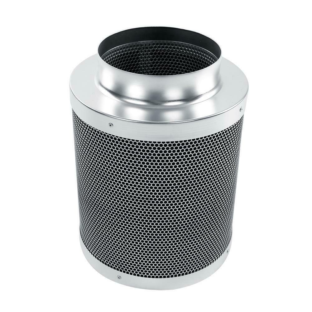 6 Inch Activated Carbon Filter Charcoal Hydroponic Grow Odor Ducting