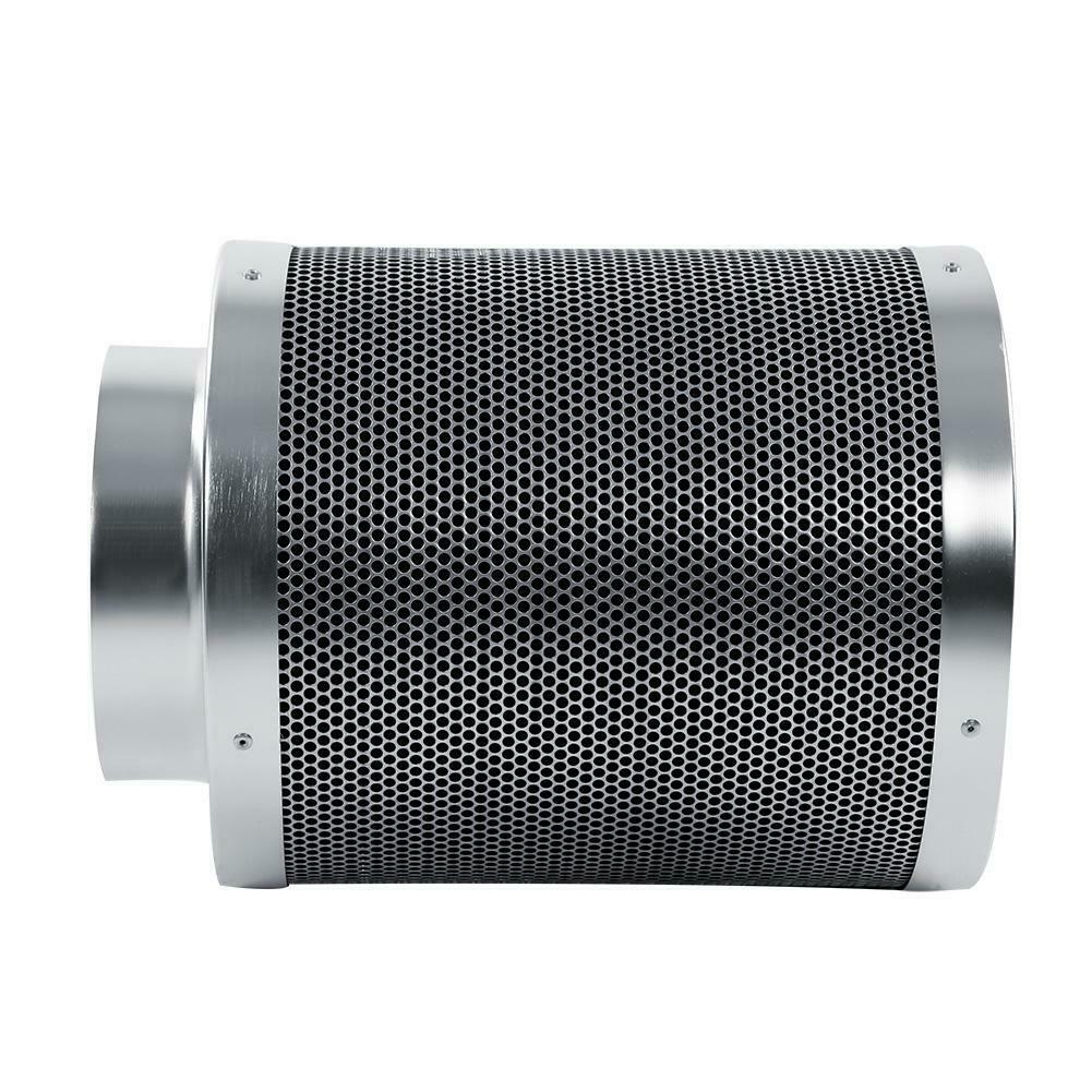6 Inch Activated Carbon Filter Charcoal Hydroponic Grow Odor Ducting