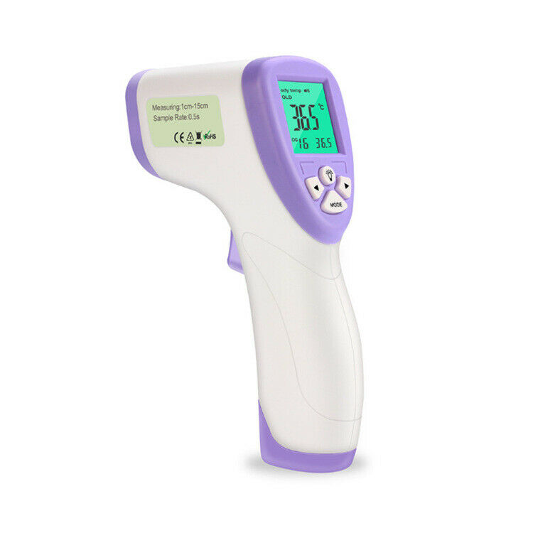 Dt-8806c Infrared Digital Forehead Thermometer Baby Adult Temperature Gun FDA