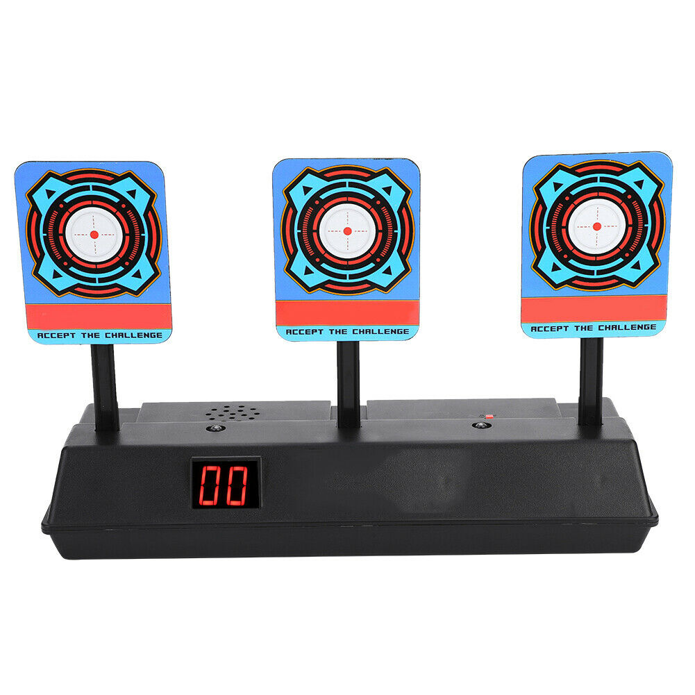 Electric Score Target Automatic Restore Accessory for Soft Bullet Gun Toy