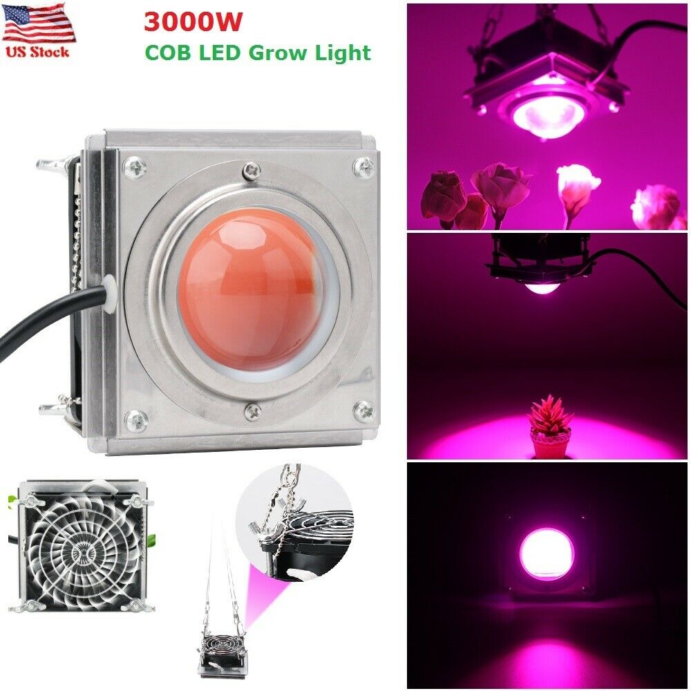 144Led COB Grow Light Full Spectrum Lamp For Plant Hydroponics Flower Veg