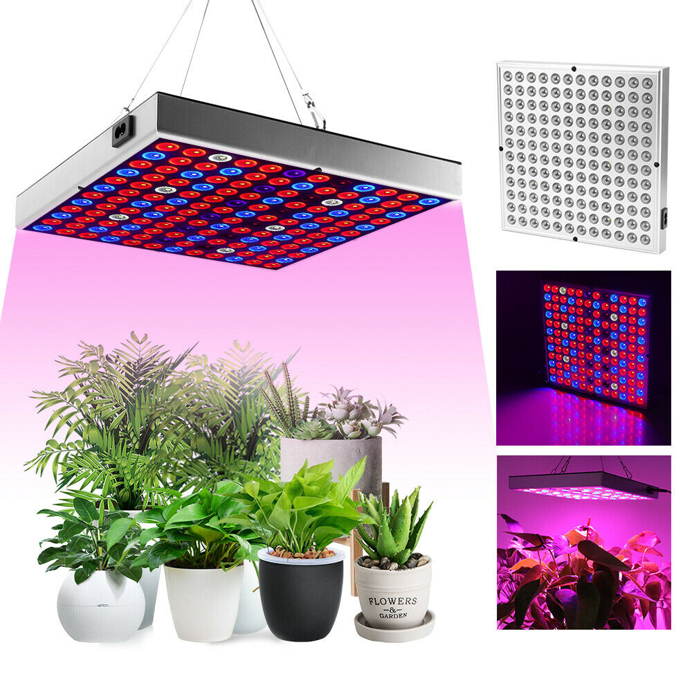 LED Grow Light Panel Lamp IR UV Full spectrum Hydroponic Plant Veg Flower