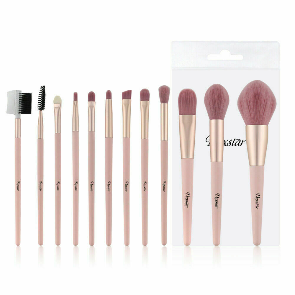 12 Beginner Makeup Brush Set Eyebrows Face Lip Professional Makeup Tools GirlNew