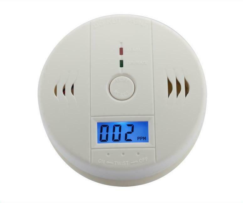 CO Carbon Monoxide Gas Sensor Alarm Tester Home Security System Detector