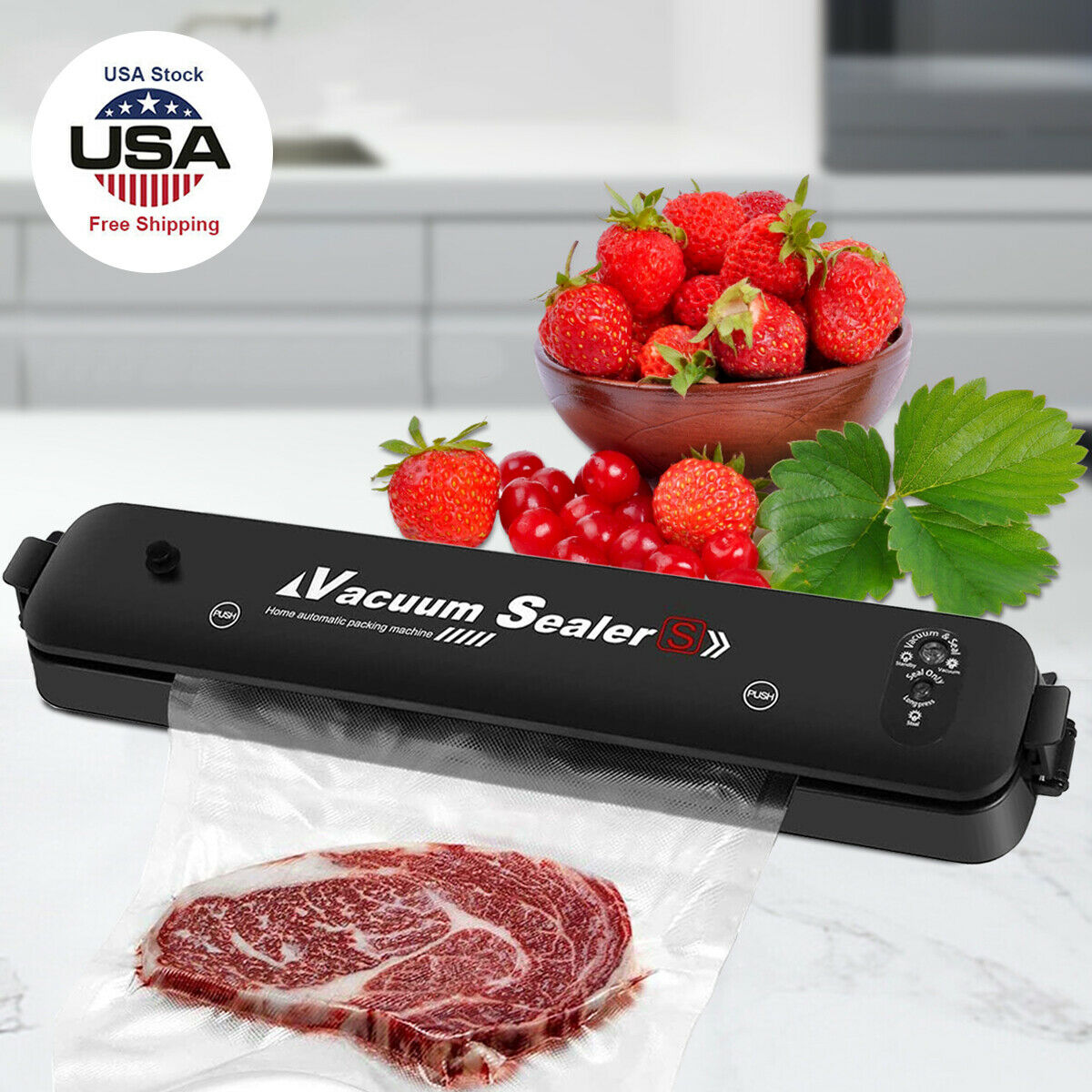 Home Food Saver Vacuum Sealer Machine Seal A Meal Foodsaver Sealing System New