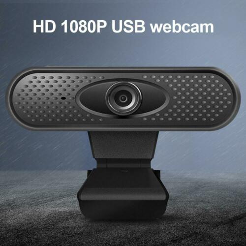 For Computer PC Laptop Android TV HD 1080P Webcam Web Cam Camera Microphone FHD