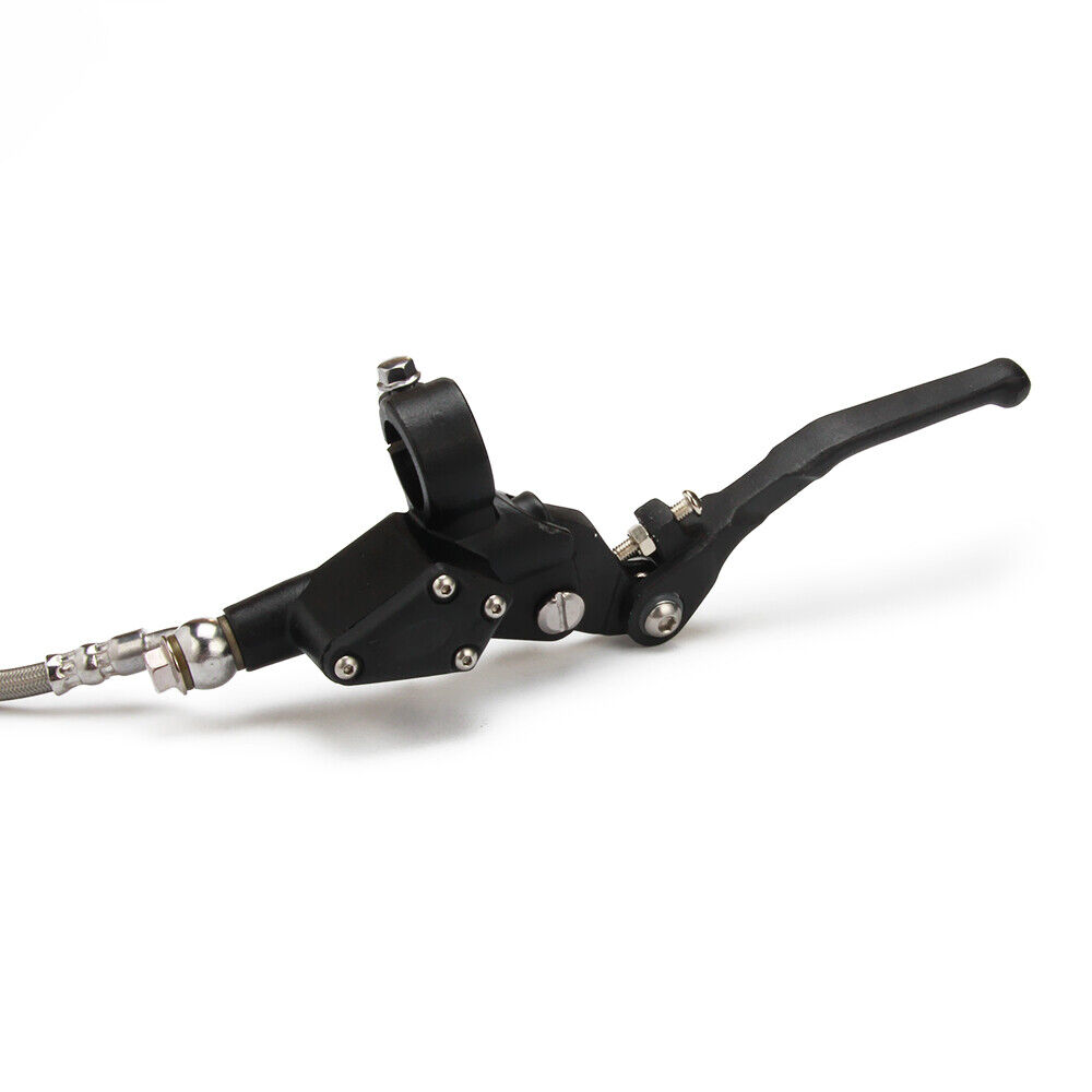 Motorcycle Black Hydraulic Clutch Lever Master Cylinder Universal Dirt Pit Bike