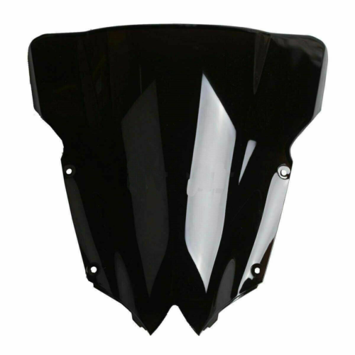 ABS Plastic Black Motorcycle Windscreen Windshield For YAMAHA YZF R6 2008-2016