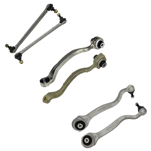 6X For Mercedes W212 E CLASS Front Control Arms w/Ball Joints Sway Bar Links Kit