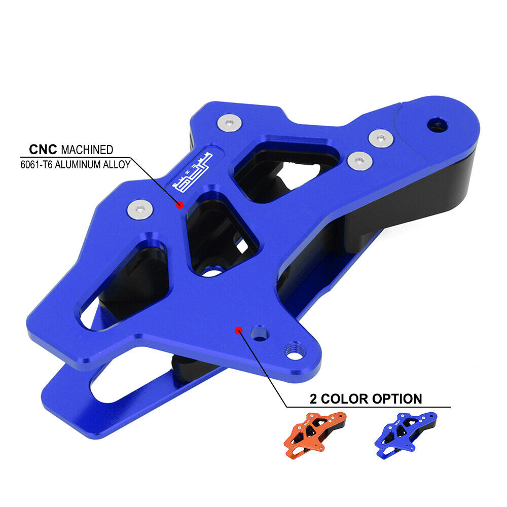 Blue Aluminum Alloy Chain Guard Guide Slider For FREERIDE 250 R 2014-2017 TC85