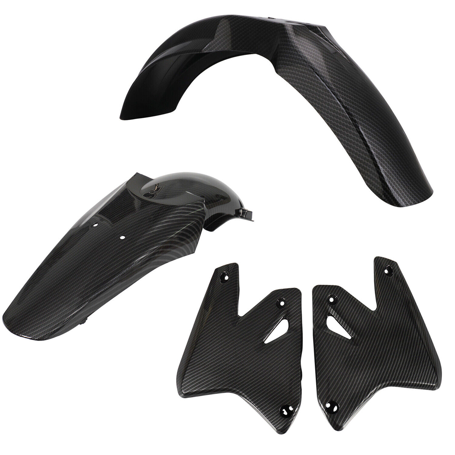 Rear Fender Front Fender Protector Front Side Cover For DRZ400E DRZ400S DRZ400SM