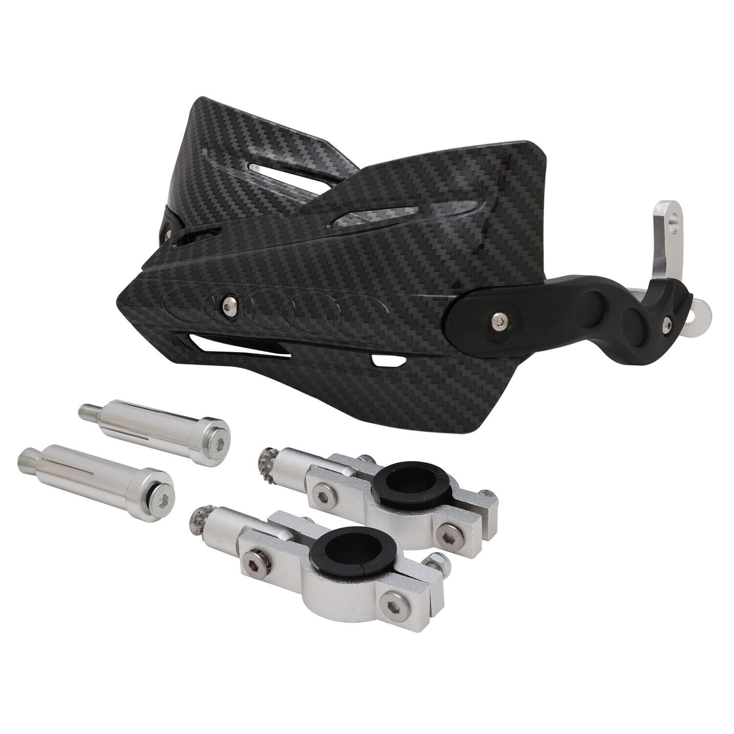 New Hand Guards And Fitting Kit For All Handlebars Range 7/8"22mm and 1 1/8"28mm