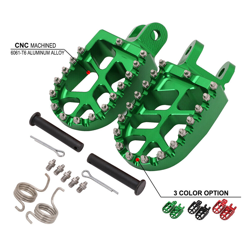Foot Pegs Dirt Bike Footpegs Footrests Pedals For XR250R/400R XR600R/L CR80R/RB