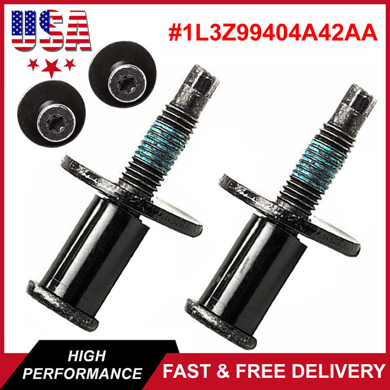 2Pcs Liftgate Tailgate Latch Striker Bolt For Ford F150 F250 F350 1L3Z99404A42AA