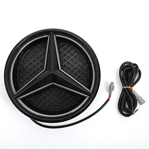 Car Front Grille LED Emblem Light for Mercedes Benz Illuminated Logo Star Badge