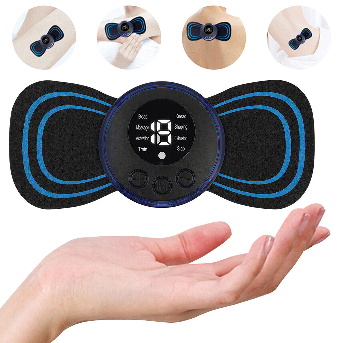 NEW Neck Unit Massager Cervical Full Body Power Stimulator Back Pain Relief HOT