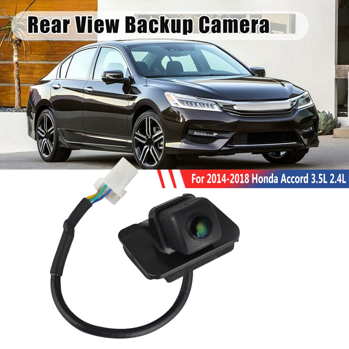 39530-T2A-A21 Rear View BackUp Parking Camera For Honda Accord 3.5 2.4 2014 2018