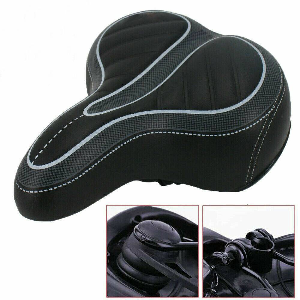 Comfortable Bike Seat for Men Women Padded Bicycle Saddle with Soft Cushion US