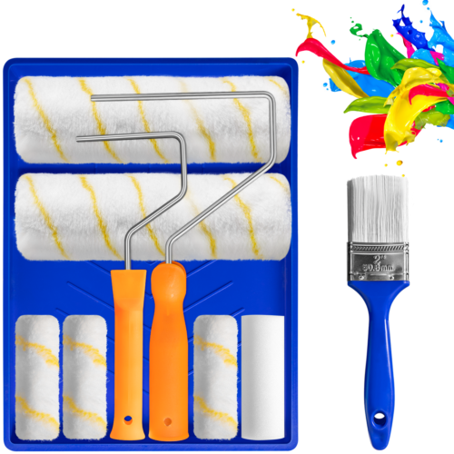 9" Paint Tool Kit -All-in-One Painting Accessories Set for Home & Craft Projects - Picture 10 of 12
