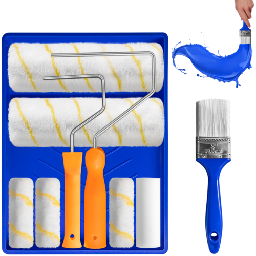 9" Paint Tool Kit -All-in-One Painting Accessories Set for Home & Craft Projects - Picture 1 of 12